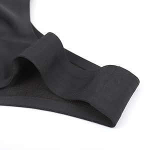 Alta calidad barato sin shaper <span class=keywords><strong>banda</strong></span> <span class=keywords><strong>de</strong></span> silicona en la cintura abdomen control Tanga bragas y tangas - Product Image 5