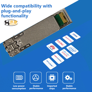 10G SFP + SR thu phát LC kép tốc độ cao 10Gpbs thiết bị sợi quang hỗ trợ 300m - Product Image 3