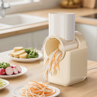 Coupe-légumes électrique automatique multifonctionnel, trancheuse à rouleaux de cuisine, râpe à pommes de terre