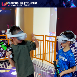 Sala de Juegos de Realidad Virtual Personalizada con Efectos Inmersivos Multisensoriales, Multijugador, de Movimiento Libre, para Batallas en <span class=keywords><strong>Equipo</strong></span> - Product Image 2