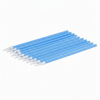 Harga Pabrik 100pcs Swab Pembersih Debu Industri Kepala Runcing Kecil Spons Swab Pembersih Busa Cleanroom untuk PCB