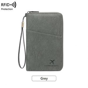 Custom Logo <b>Holder</b>, Personalized Pu Leather Travel <b>Wallet</b>, Customized Passport Cover Gift - Product Image 3