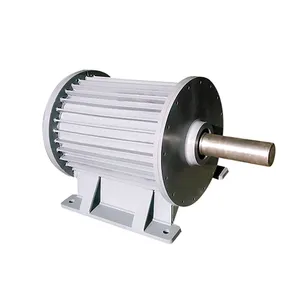 Wind turbine using electric alternator motor generator permanent magnet pmg generator