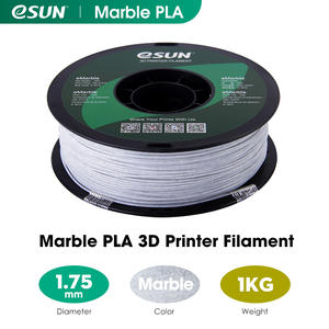 เส้นพลาสติก PLA ลายหินอ่อน ESUN ขนาด 1.75 มม. สำหรับเครื่องพิมพ์ 3 มิติ ความแม่นยำ +/- 0.05 มม. น้ำหนัก 1 กก. (2.2 ปอนด์) บรรจุในหลอด สำหรับเครื่องพิมพ์ 3 มิติ - Product Image 3