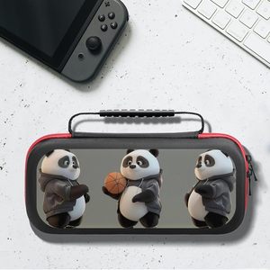 Symon Cartoon Pandas Baloncesto para Nintendo para Switch Case Compatiابل Accesorio de transporte - Product Image 3