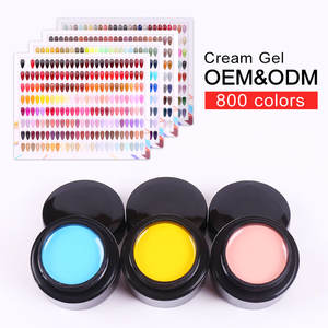 800 colores de barro sólido Gel polaco/<span class=keywords><strong>Gelike</strong></span> Etiqueta Privada de crema de uñas de Gel polaco - Product Image 5