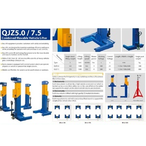 Rampa Móvil para Reparación <span class=keywords><strong>de</strong></span> Autobuses/Camiones con Certificación CE UE3518, Elevador <span class=keywords><strong>de</strong></span> Trabajo Pesado para Trabajadores, Elevador <span class=keywords><strong>de</strong></span> Autos Profesional - Product Image 3