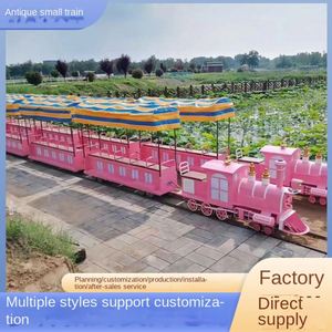 Petit train d'extérieur pour centre commercial, aire de jeux, piste de vapeur, équipement de parc d'attractions intérieur/extérieur - Product Image 3