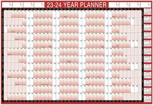 Planificateur mural en gros, tableau d'étude 2024, grand format, janvier à décembre, calendrier annuel complet pour la maison et le bureau - Product Image 2