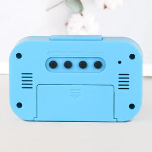 Mini Size LCD <b>Digital</b> Alarm <b>Clock</b> With Backlight Date Week Temperature Display Timing <b>Clocks</b> for Bedside - Product Image 4