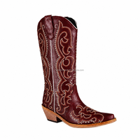 Boîte à chaussures personnalisée CHENO avec logo, bottes de cowgirl western pour femmes, chaussures western de marque