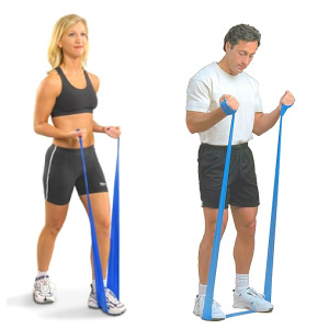 Ensemble de bandes de résistance 1,5 m/4,9 pi, bandes d'exercice douces pour la peau avec différents niveaux de résistance pour l'entraînement et la musculation - Product Image 5