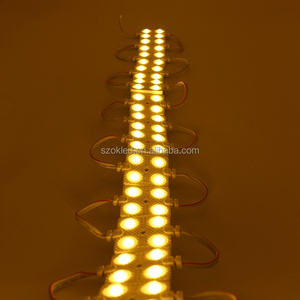 Quảng trường LED mô-đun 4 đèn LED 2835 Chip 1.5W nhấp nháy RGB trắng ấm lạnh Trắng 12V PVC đèn nền LED Dấu hiệu cao lumen LED mô-đun RGB - Product Image 3