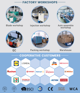 Système de rasage pour hommes à 6 lames incurvées |   Cartouches profilées pour un contact et un confort ultimes avec la peau, avec recharges - Product Image 6