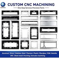 Panneau avant et plaque arrière d'amplificateur en alliage d'aluminium anodisé sur mesure, usinés par électroérosion à fil et CNC 3/4/5 axes avec traitement de surface