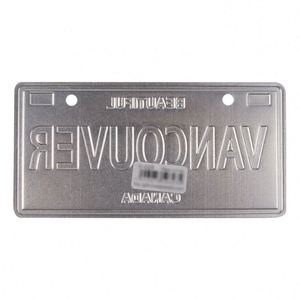 Custom Logo Printed Tin Car <b>Number</b> License <b>Plate</b> for Car Club Wall Decor - Product Image 3