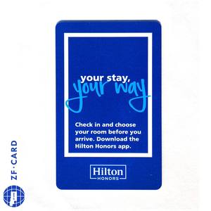 <span class=keywords><strong>Carte</strong></span> d'hôtel de luxe avec impression et cryptage 13,56 MHz MIfare(R) Classic 1K - Product Image 6