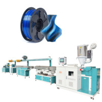 Ligne d'extrusion de filaments et de films/fils pour imprimantes 3D à haut rendement PLA/PETG/ABS/PP/Nylon/TPU |   Machine à fabriquer des filaments de 1,75 mm/2,85 mm