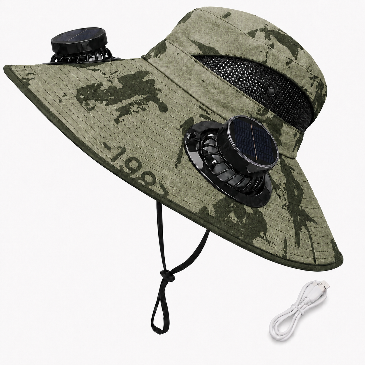 Camouflage military green
