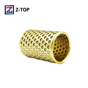 Copper Steel Ball Guide Bushing &amp; Brass Ball Cage Linear <strong>Bush</strong> | Precision Sliding Sleeves for Stamping <strong>Dies</strong> and Molds - Product Image 2