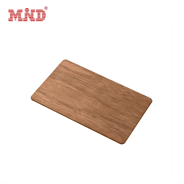NFC Product NTAG 213 NFC Wood Card 13.56Mhz Programmable Wooden Key NFC Card Hotel