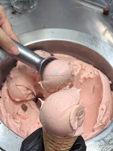 Mini machine à glace électrique, machine à glace de rue, mini machine à glace artisanale intelligente pour la maison - Product Image 4