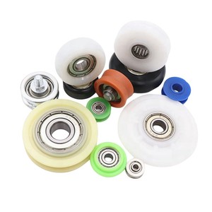 <span class=keywords><strong>Roue</strong></span> <span class=keywords><strong>de</strong></span> guidage personnalisée 12-40-9.5mm 6001 <span class=keywords><strong>en</strong></span> nylon PA6 POM pour porte coulissante, rouleau pour corde et courroie - Product Image 5