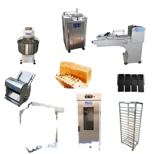 toast bread production line used commercial bread making machines