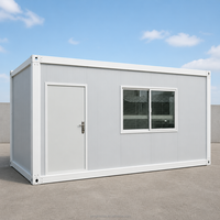 Casa Contenedor Prefabricada para Alojamiento Estudiantil, Casa Modular Desmontable para Escuela, Hospital, Clínica Temporal, Casa Móvil