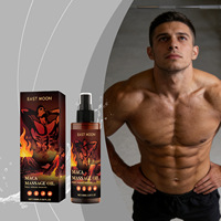 Huile de massage à la maca pour hommes, huile de soin corporel à base de plantes, texture lisse, soin personnel masculin, usage externe, OEM ODM, vente en gros, 100 ml