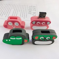 Funda de Goma 3D Personalizada para Memoria USB con Logotipo, Cubierta Protectora de USB Promocional para Regalos de Bienvenida, OEM ODM