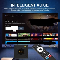 X99 PRO Android 14 ATVOS 2GB RAM 16GB ROM Doble WIFI6 100M 4K Smart TV BOX