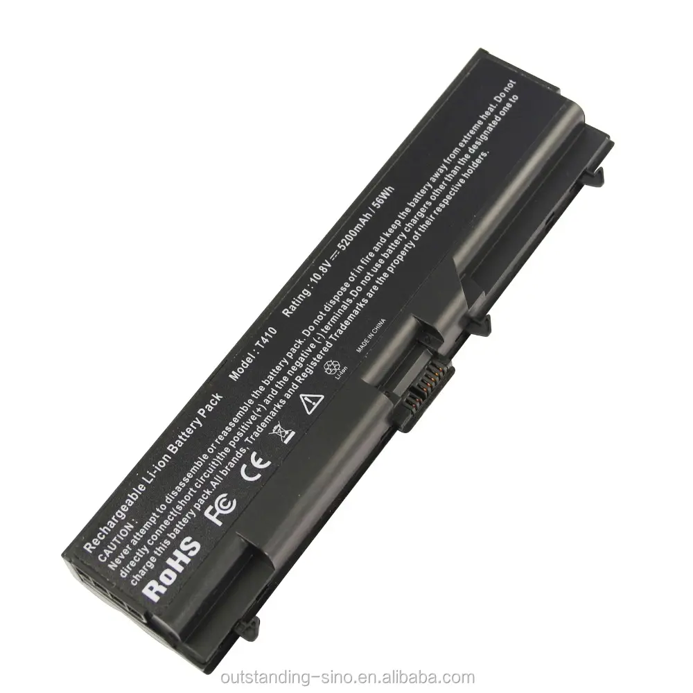 Reemplazar la batería del ordenador portátil para IBM T410 ThinkPad E40 E50 ThinkPad L410 L412 L420 L421 L510 L512 L520 SL410 SL510 42T4235 42T4757