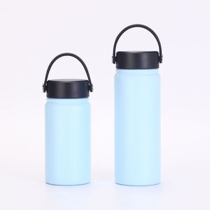 Termo de Viaje Personalizado de 350ml/550ml, Botella de Agua Deportiva de Acero Inoxidable de Doble Pared, Portátil con Asa para Gimnasio y Viajes Diarios - Product Image 2