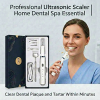 Détartreur dentaire professionnel sans fil étanche IPX6 en ABS et acier inoxydable pour usage domestique