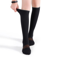 Chaussettes de compression hautes graduées au genou professionnelles OEM 2025 Sports Running Long