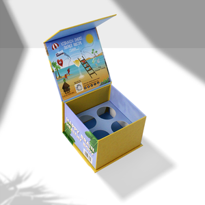 Caja de Bebidas Personalizada del Fabricante con Logotipo e Inserto de Cartón - Product Image 1