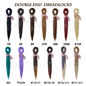 24 นิ้ว Dreadlock Extensions ทําด้วยมือ<span class=keywords><strong>ผม</strong></span> Dreadlock Extensions สําหรับชาย/หญิงเรกเก้<span class=keywords><strong>ฮิปปี้</strong></span><span class=keywords><strong>ทรง</strong></span><span class=keywords><strong>ผม</strong></span> - Product Image 2