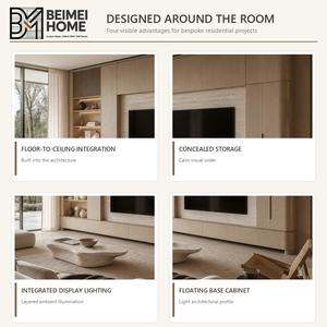 Meuble <span class=keywords><strong>TV</strong></span> industriel sur mesure en bois massif, console avec pieds architecturaux inclinés, <span class=keywords><strong>banc</strong></span> média de salon à profil bas et forte capacité de charge - Product Image 3