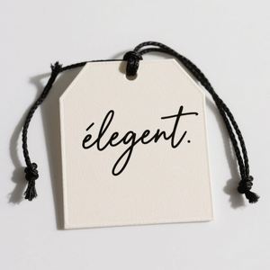 Custom Swing Tags Luxe Kledingstuk Gedrukt Logo Naam Opknoping Tag Gerecycled Papier Hangtags Kleding Hangen Tags Met Touw En Pin - Product Image 1