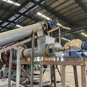Four rotatif continu <span class=keywords><strong>pour</strong></span> la carbonisation de biomasse (charbon de <span class=keywords><strong>bois</strong></span>, sciure, coques de riz) et machine à briquettes - Product Image 3