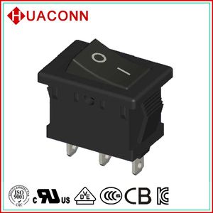 Interrupteur à bascule vertical 90 degrés, 3 broches/terminal on/off à angle droit avec calculatrice UL KC VDE approuvé - Product Image 4