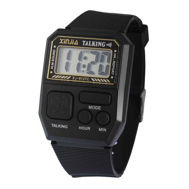 Xinjia Classic Talking Watch Different Lanuege Version English Japanese Spanish French Korean Chinese Russian