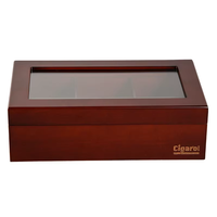 Boîte à thé en bois à 9 compartiments réglables, couvercle à charnière avec fenêtre transparente, gravure laser personnalisée, emballage cadeau de luxe pour le thé