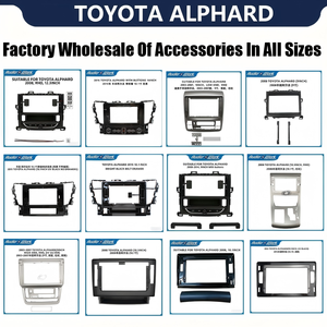 Marco Android para Auto TOYOTA ALPHARD, Marco para Estéreo de Auto, Marco para Reproductor de DVD, Marco para Pantalla de Auto, Marco para Audio de Auto, Marco para Radio de Auto - Product Image 1