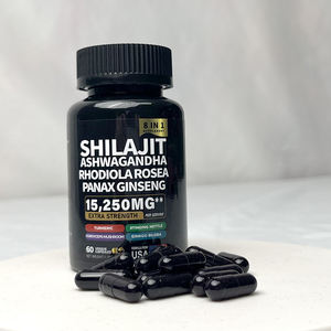 Wholesale Himalayan Energy Enhancer <strong>Vitamin</strong> Ashwagandha <strong>Ginseng</strong> Energy Booster,Sea Moss and Shilajit 60 Capsules - Product Image 4
