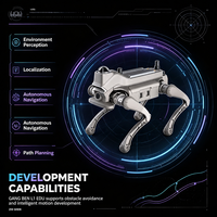 Robot quadrupède L1 EDU Pro avec carte 100TOPS, caméra de profondeur LiDAR, 15 kg, 43,2 V pour laboratoire universitaire et développement de l'IA ZY