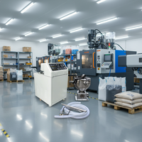 Résine plastique chargeur automatique silo en plastique granulés d'alimentation machine de moulage par transfert de résine
