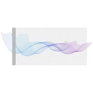 Pantalla LED Holográfica <span class=keywords><strong>de</strong></span> Alta Definición para Publicidad en Paredes, Película LED Transparente Adhesiva <span class=keywords><strong>de</strong></span> <span class=keywords><strong>Vidrio</strong></span> Flexible - Product Image 3