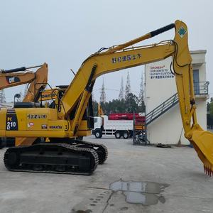 Excavadora Pesada PC210 de Segunda Mano, Maquinaria de Construcción Grande para Trabajos de Movimiento de Tierras y Minería - Product Image 2